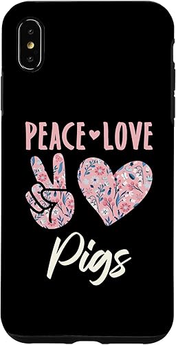 Vista 16 de iPhone 12 mini Peace Love Pigs Pig Farmer Lover Case