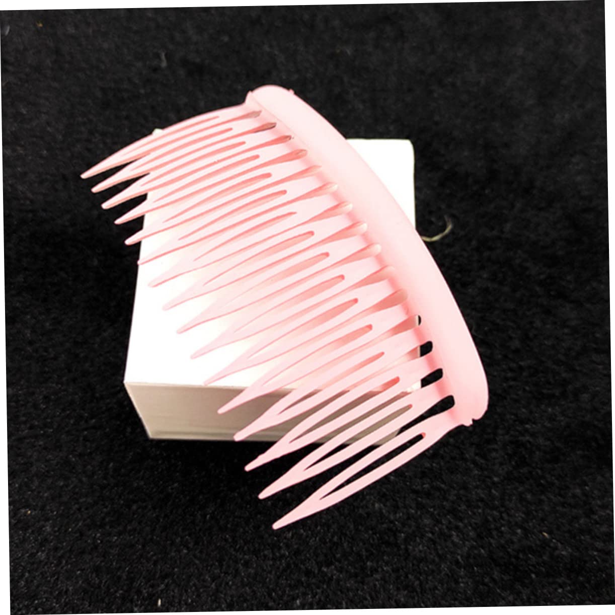 FRCOLOR 60pcs Creative Hairdressing Combs Portable Hair Styling Side Combs for Thick Hair