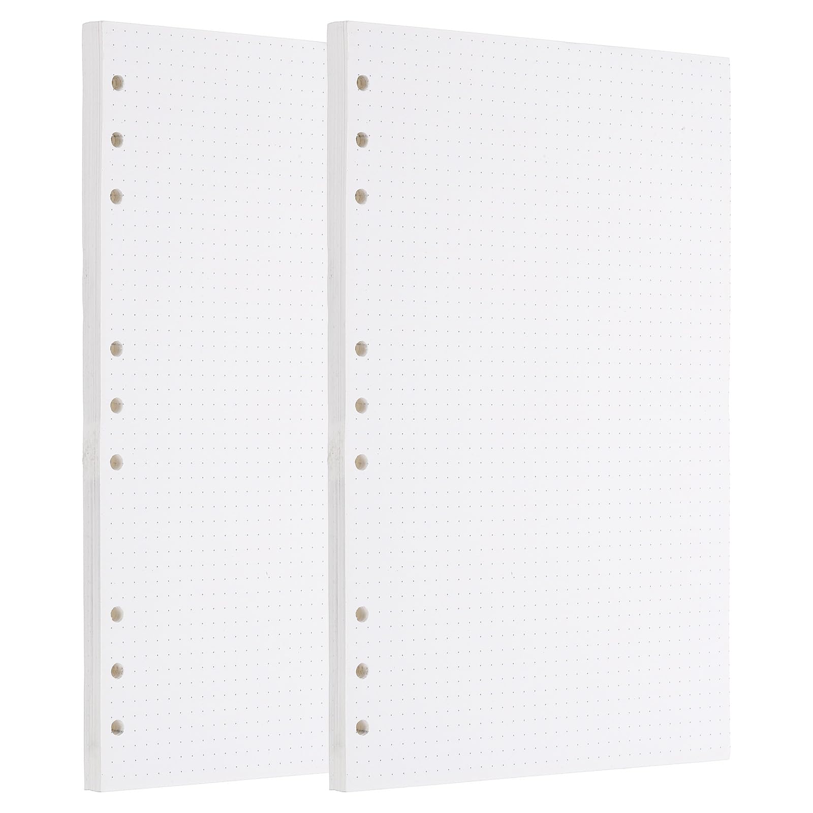 PATIKIL B5 Dot Grid Paper 9-Ring Binder Loose Leaf Planner Filler Paper Planner Inserts, 160 Sheets/320 Pages, Lined