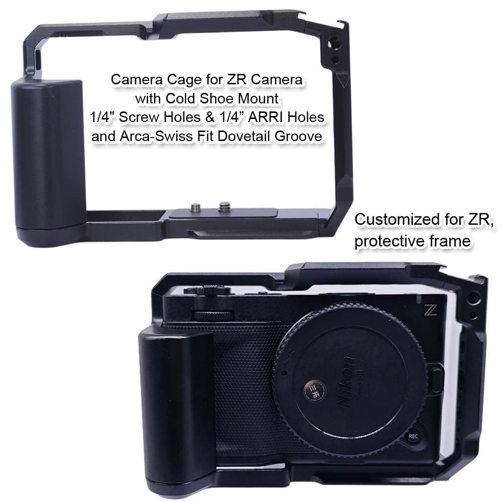 Amazon.co.jp: Nikon ZRに対応したカメラケージサポート、カメラ