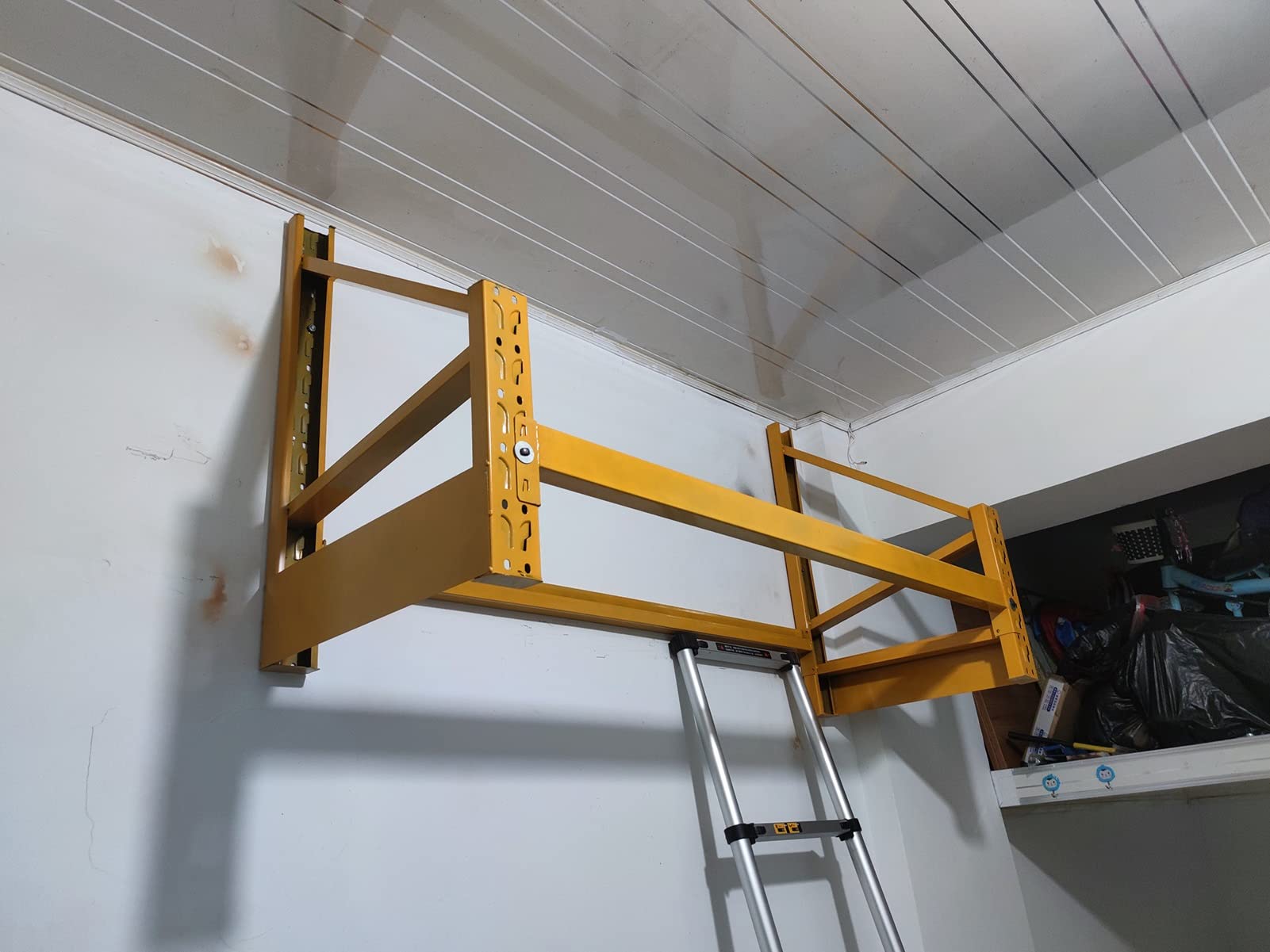 Półka Na Opony Do Garażu, Wisząca, Ścienna, Do Przechowywania Opon, Wytrzymała, Ścienna, Do Wiaty, Na Wieś, Do Warsztatu, Udźwig 300 Kg/660 Funtów