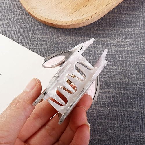 Miniatura 5 de Pinza para el pelo con forma de animal de conejo, pinza para el pelo de acetato vintage para mujer, clip de tiburón para la cabeza, accesorios para