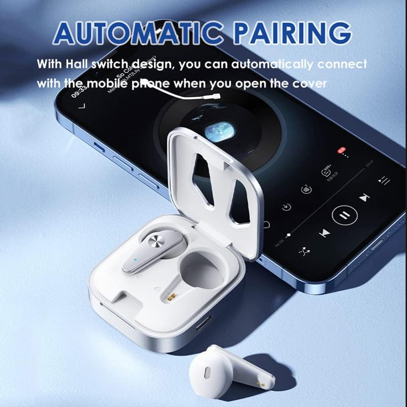 Miniatura 3 de Auriculares inalámbricos Bluetooth 5.2 para iPhone, Android, TWS, auriculares intraurales para deportes, entrenamiento, correr, gimnasio,