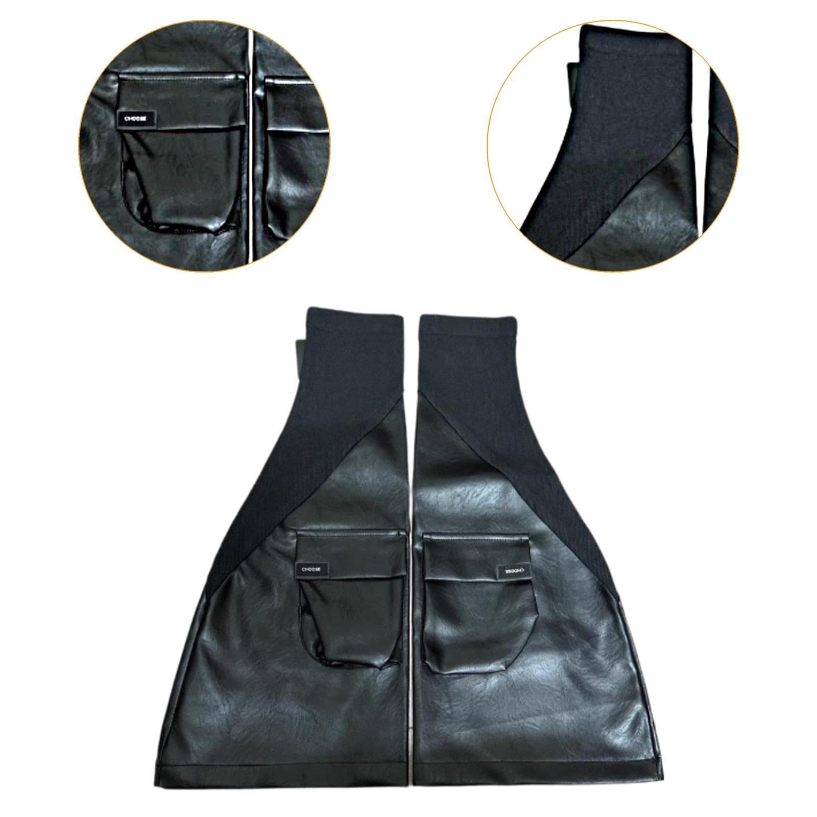 Harilla Calentadores de piernas Streetwear vestido elegante moda pierna medias pierna manga