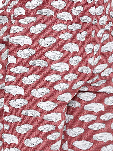 Image of The Indian Garage Co MenMid Rise Slim Fit Abstract Print Casual Lounge Pants