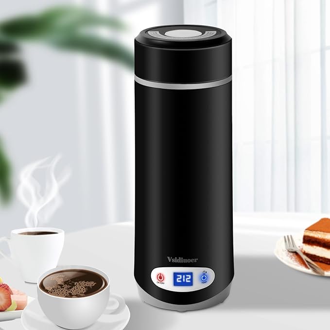 Travel Kettle Portable Electric Kettle, 350ML Mini Tea