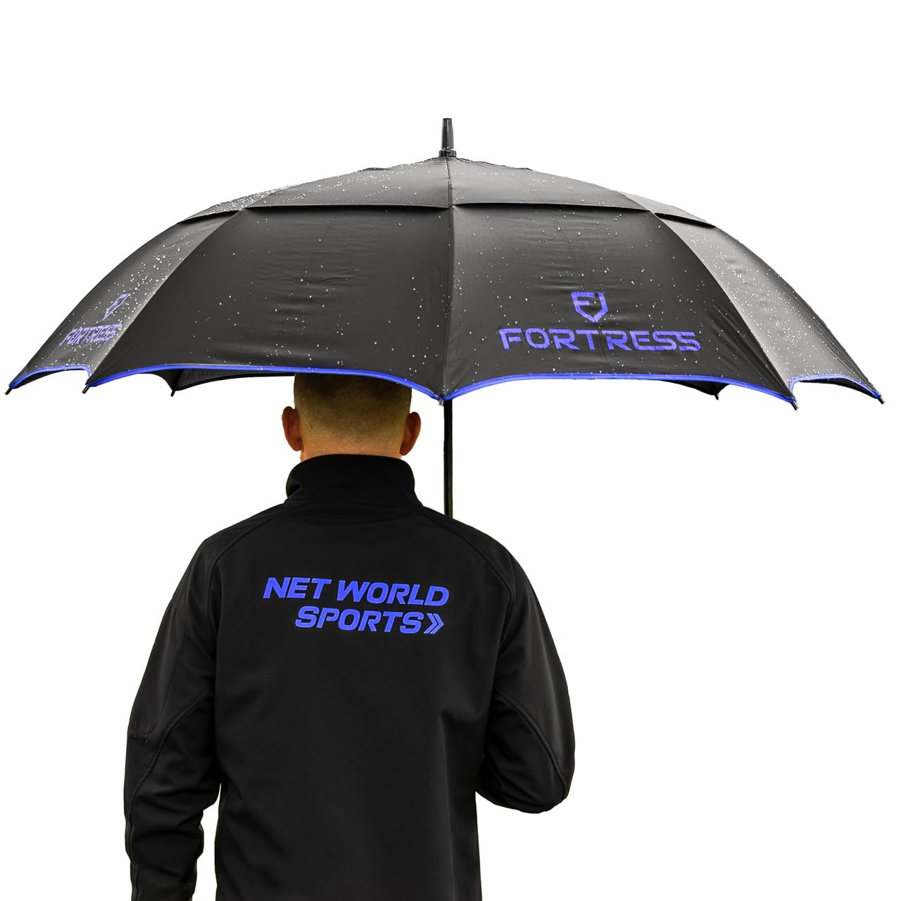 FORZA Sport Umbrellas | 60" Double Layered Canopy With a Locking Button For Instant Opening (FORTRESS Umbrella, Pack of 1) — image 1