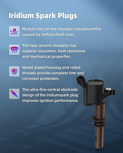 Vista 1310 de ECCPP Bobinas de encendido portátiles de repuesto para automóvil compatibles con Infiniti I30/para Nissan Maxima 3.0L V6 2000-2001 Reemplazo