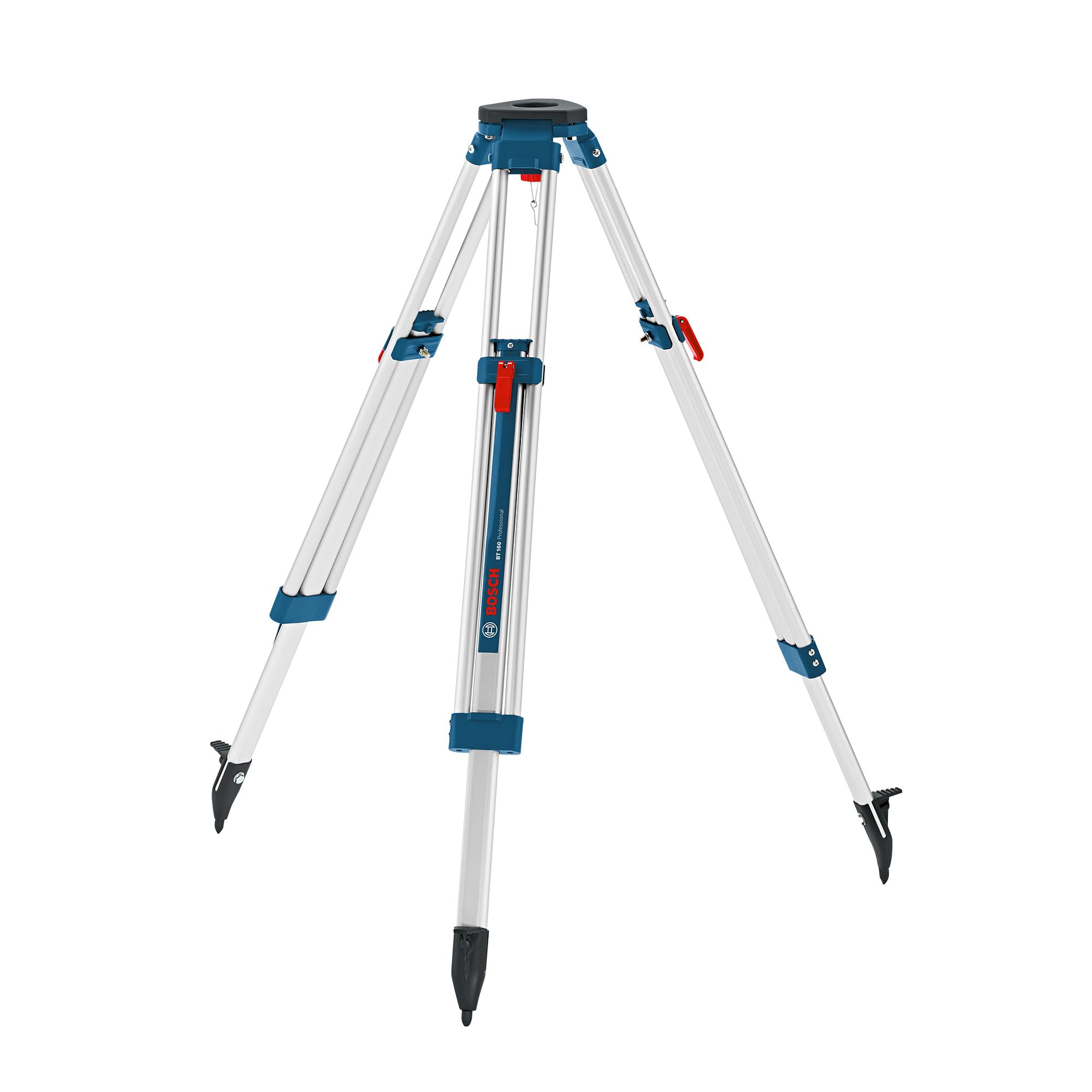 Bosch KKg_50 Bt160 Trípode de aluminio para nivel automático, plateado