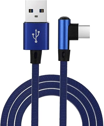 CAOQAO ?Cable USB Tipo C A USB Tipo C 2.0, ?Ngulo Recto 90 ?,Cnailon Trenzado, 1 M,Ompatible con Samsung Galaxy S9+/S9/S8/Note 8,Huawei P9/10/P20,HTC10, Xiaomi CAOQAO ?Cable USB Tipo C A USB Tipo C 2.0, ?Ngulo Recto 90 ?,Cnailon Trenzado, 1 M,Ompatible con Samsung Galaxy S9+/S9/S8/Note 8,Huawei P9/10/P20,HTC10, Xiaomi