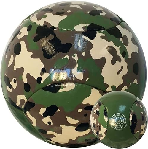 BESTSOCCERBUYS.COM Army Camouflage Gift Soccer Ball 6 Panels Unique Gift for Soccer Fans Official Size 5
