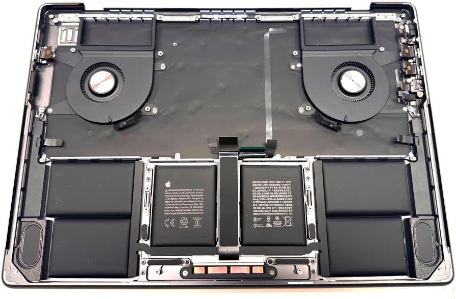 A2991 Top Case for M3 MacBook Pro (16-inch, Nov 2023) 661-38764, A2976 Space Black (Genuine)