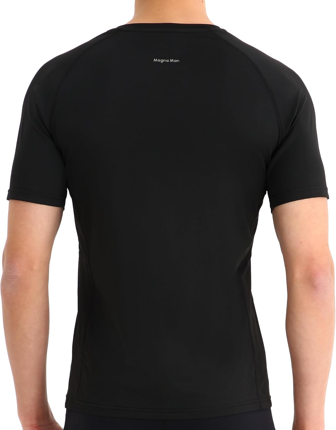 MagnaMan Men's Compression Shirts 3 - Pack: Moisture - Wicking Athletic Baselayer Tops - Image 5