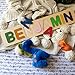 Name Puzzle for Kids Personalized, Handmade Wooden Name Puzzle Gifts, Personalized w/Name - Up to 12 Letters, Early Learning Toys for Boys & Girls, Preschool Toys, One Year Old Birthday Gifts