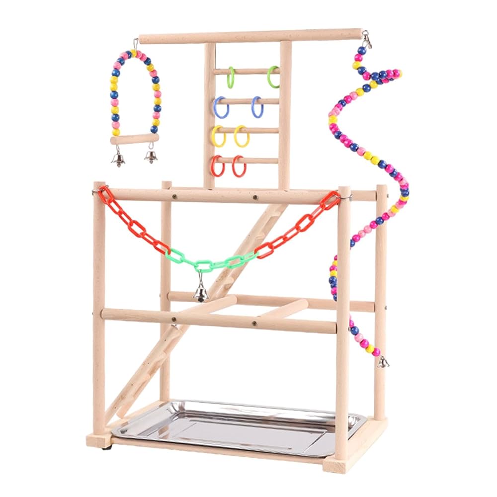 Amazon.com : Bird Play Stand Parrot Playground Exercise