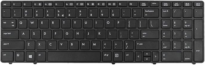 OEM New for HP ProBook 6560B 6565B 6570B 6575B Keyboard US 641180-001 No Pointer