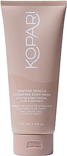 Tahitian Vanilla Hydrating Body Wash with Coconut Water, Aloe & Sea Kelp | Cleanses Without Stripping Moisture or Natural ...
