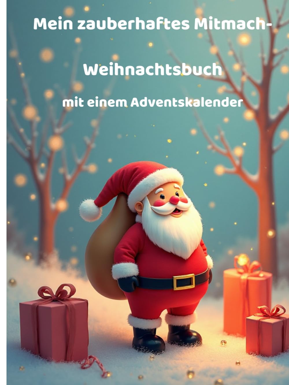 Mein zauberhaftes Mitmach-Weihnachtsbuch mit Adventskalender: Malen, Rätseln und Träumen- mit vielen Geschichten rund um Weihnachten