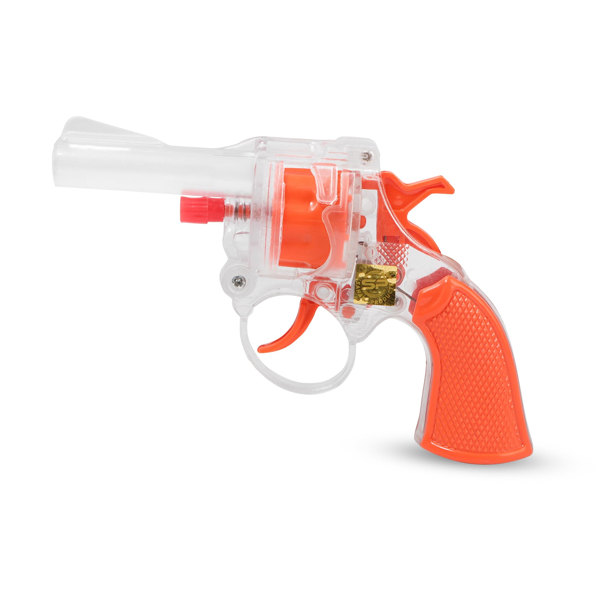 Diwali Ringcap Gun New Technology Ringcap Gun Toy Convulsing Shoot for Kids Ring not Include (Red-01)