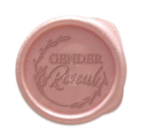 Infusion Wax Seal Baby Stickers - Elegant Self-Adhesive Baby Shower