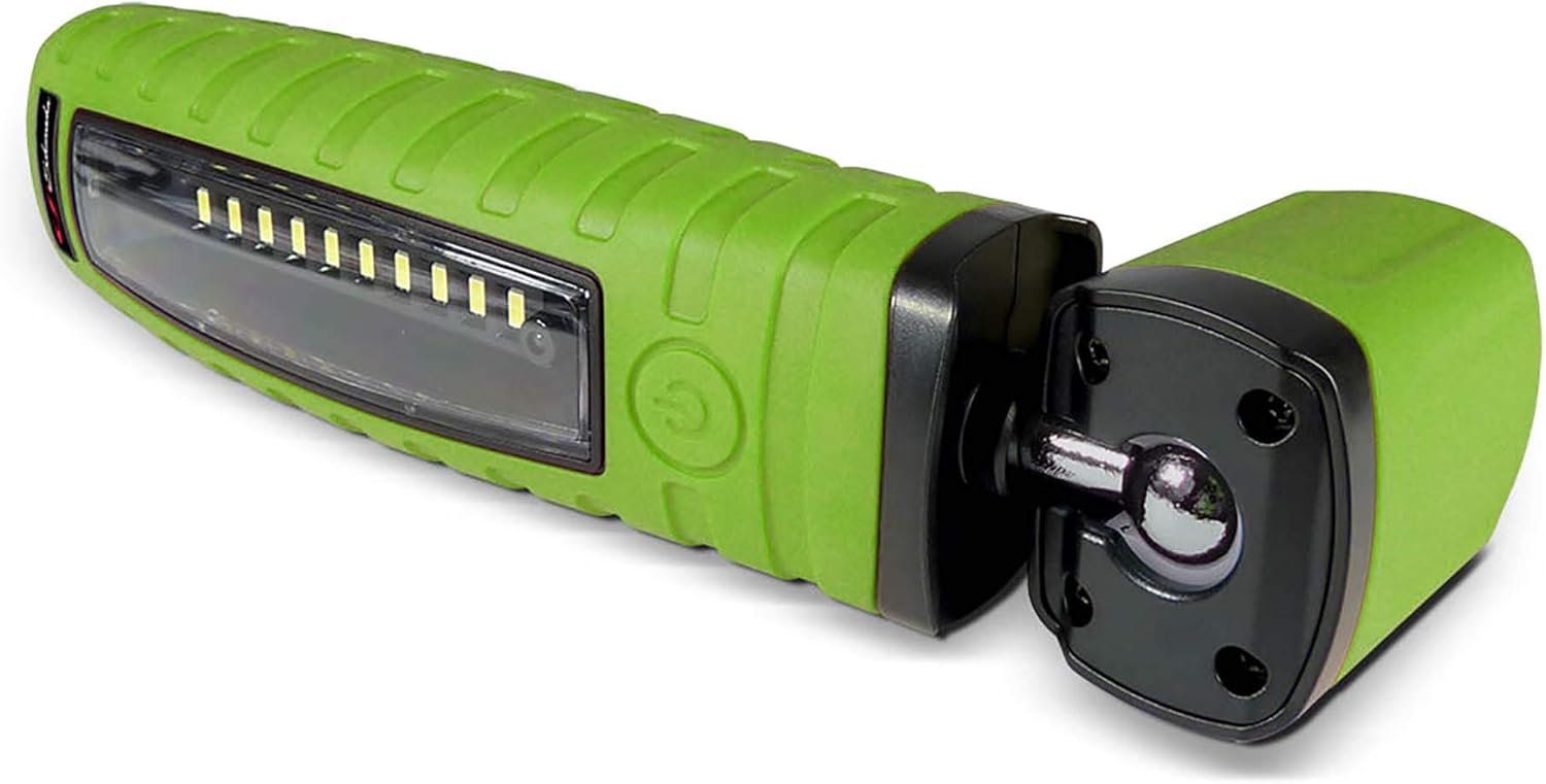 Super Sale 🛒 Schumacher SL360GU Rechargeable Lithium Ion LED Work Light - Green - Cordless, 360-Degree Swivel, Multiple Lighting Options Featured Product Schumacher SL360GU Rechargeable Lithium Ion LED Work Light - Green - Cordless, 360-Degree Swivel, Multiple Lighting Options