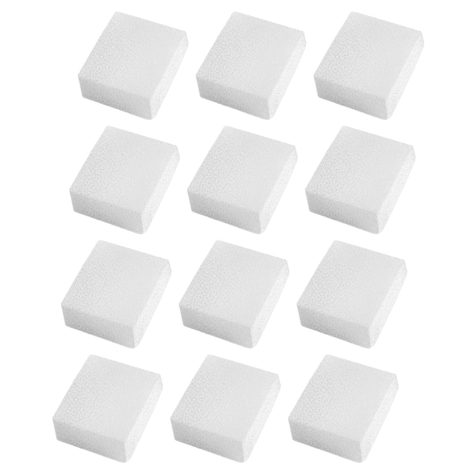 ERRORY 12Pcs Pet Fountain Replacement Olyurethane Sponge Filter for 64Oz / 2L Dog Water Fountain Dispenser Feeder Accessories Polyurethane Filter