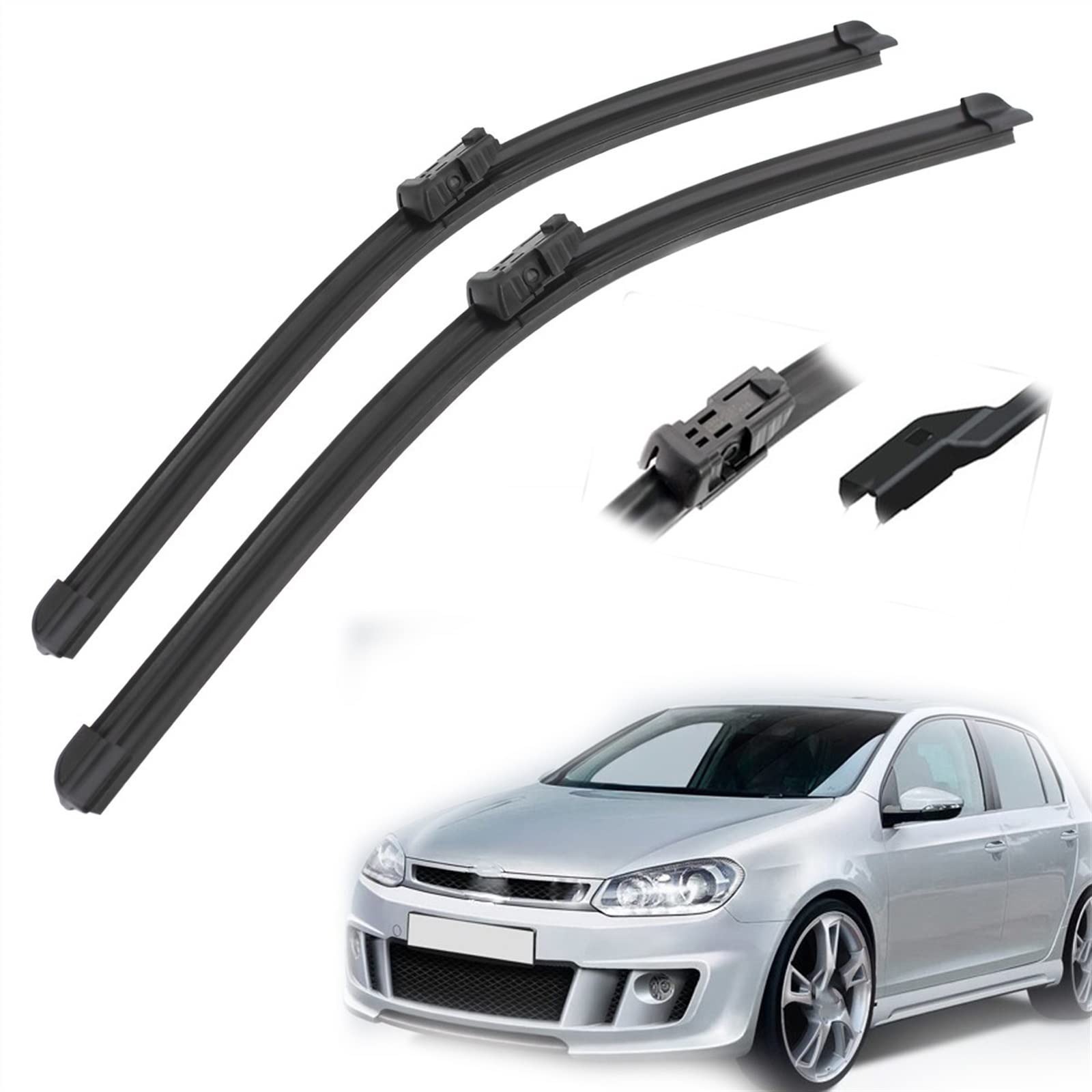 Balais essuie-glace avant Golf 6 Hayon 2009 2010 2011 2012 | Accessoires voiture 24 19