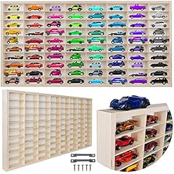 Estanterias Con Encanto KRUZZEL 20233 - Caja de coleccionista (80 compartimentos, madera, 78,5 x 40 x 4,5 cm)