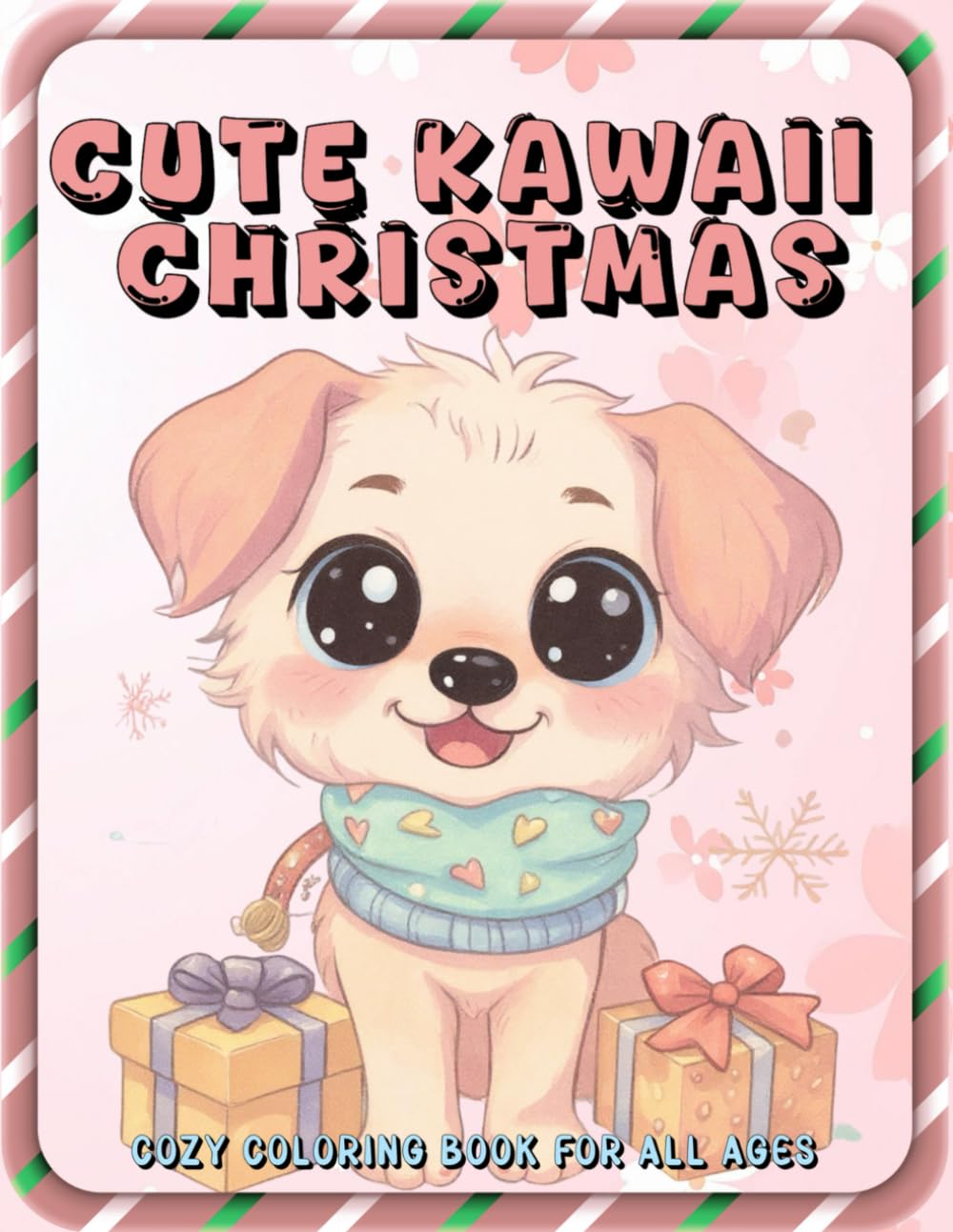 Cute Kawaii Christmas: Cozy Coloring Book for All Ages