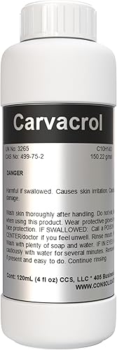 Compuesto de aromafragancia de alta pureza de Carvacrol 4.1 fl oz Compuesto de aromafragancia de alta pureza de Carvacrol 4.1 fl oz