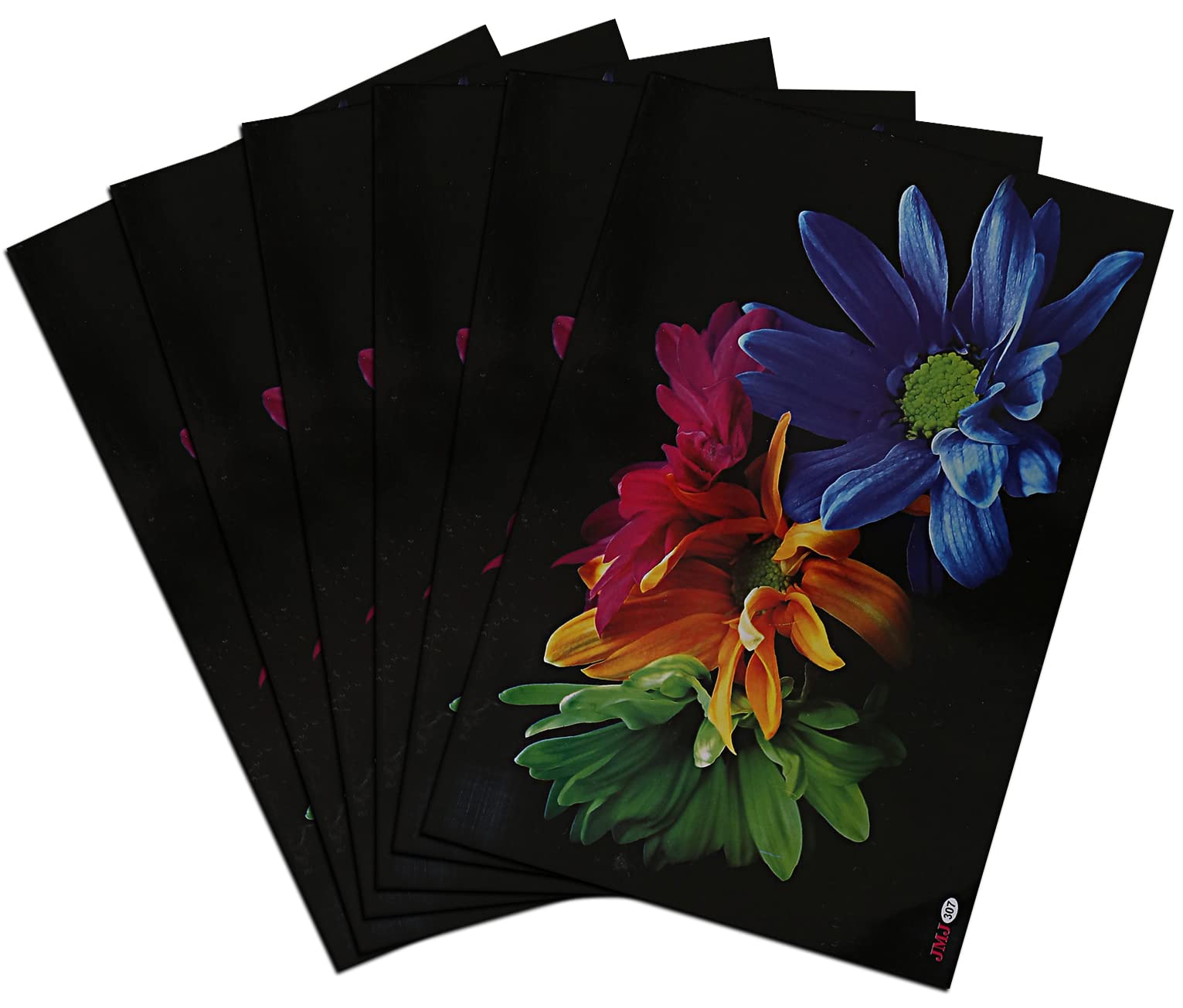 Kuber Industries Flower Printed PVC Waterproof, Oil Proof, Easy to Clean Placemats Table Mats for Dining, Set of 6 (Multicolour, Polyvinyl Chloride)|Stylish and Functional Dining Table Accessories (B09GVNFL16) Amazon Price History, Amazon Price Tracker
