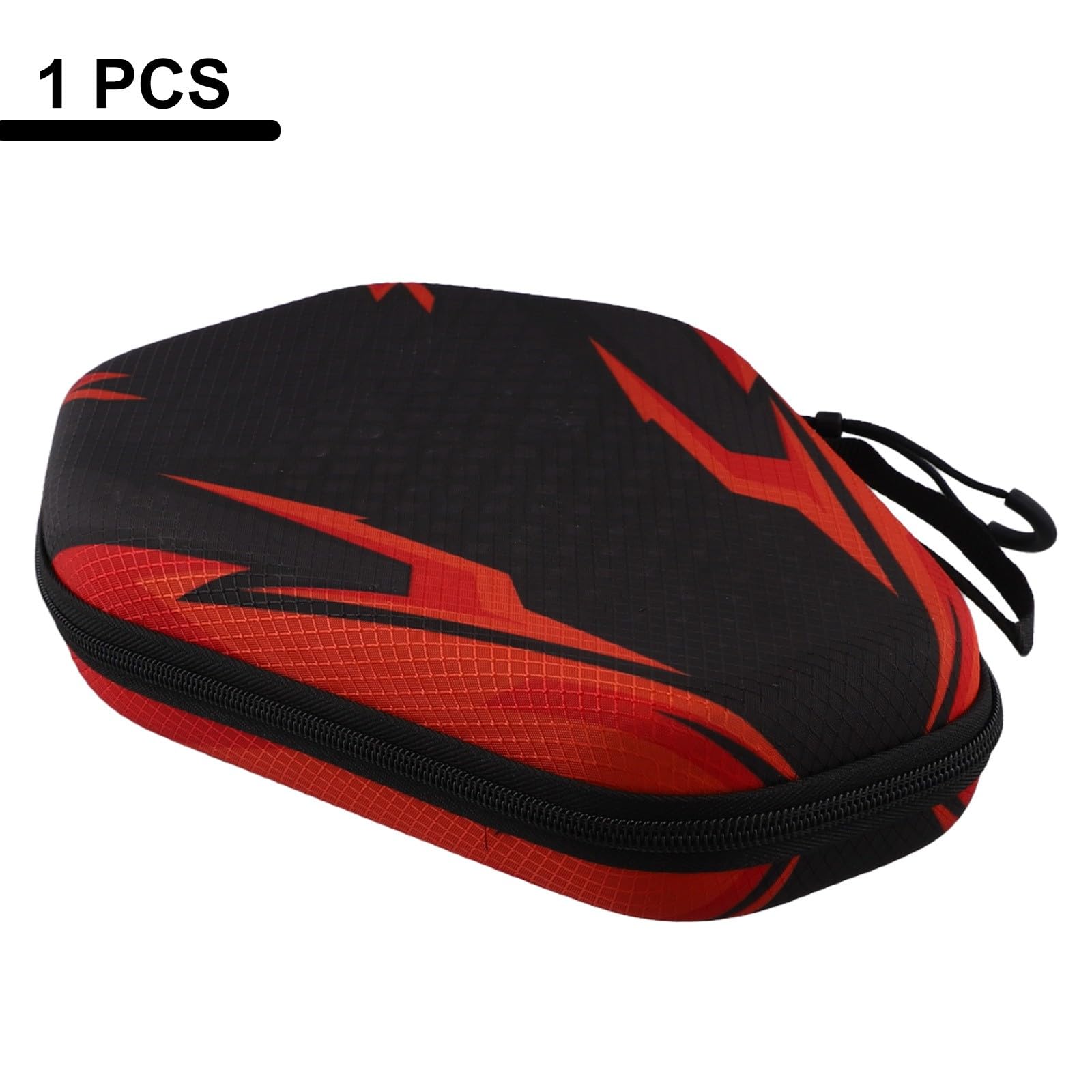 Funda rígida de EVA para raquetas de tenis de mesa, almacenamiento portátil con correa de mano
