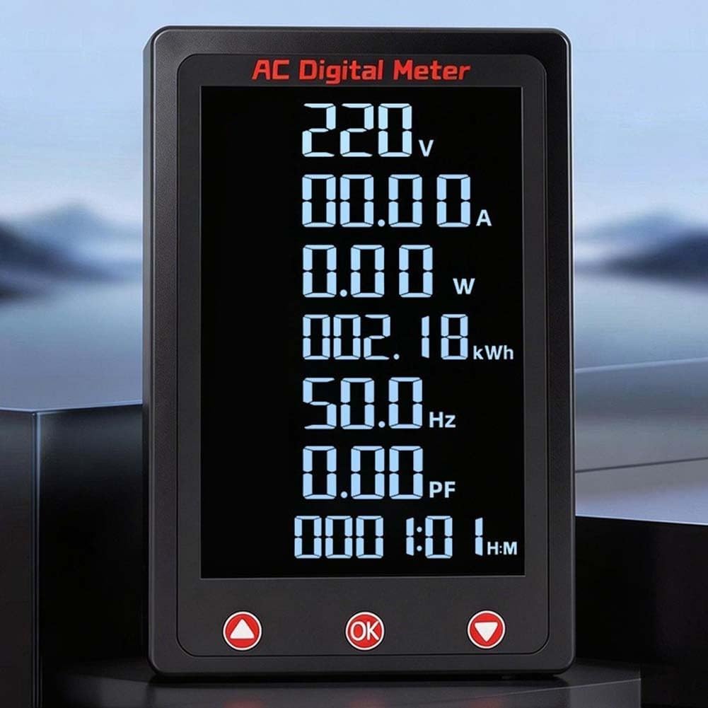 Contatore digitale di energia, 26 kW, allarme sovraccarico ABS