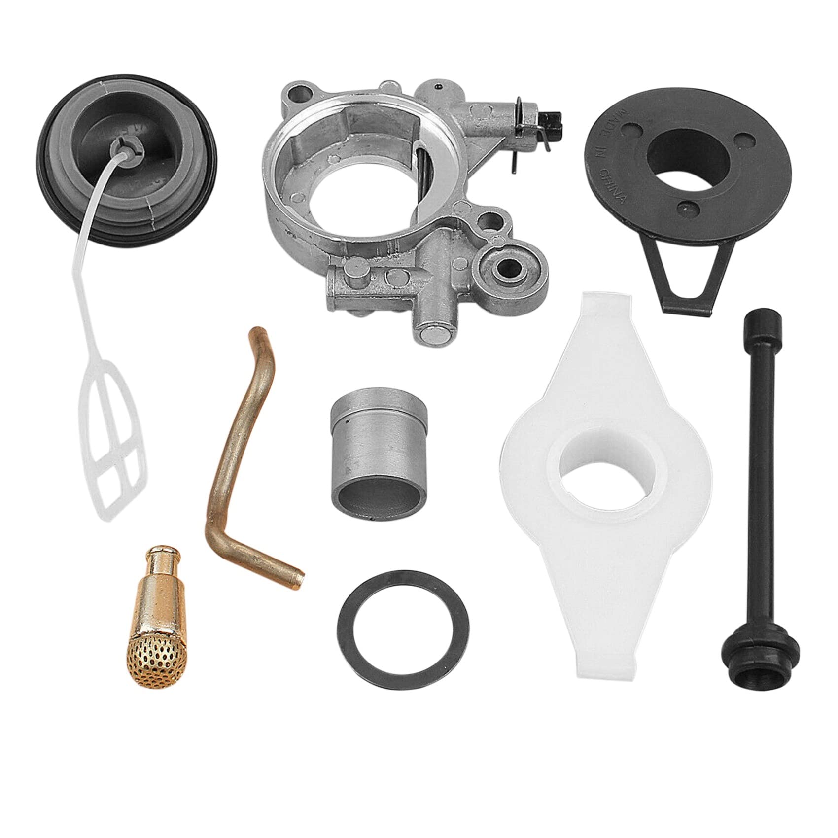 Turodeuo Oil Pump Line Worm Gear Kit for 372Xp 365 371 385 390 362 570 575 576