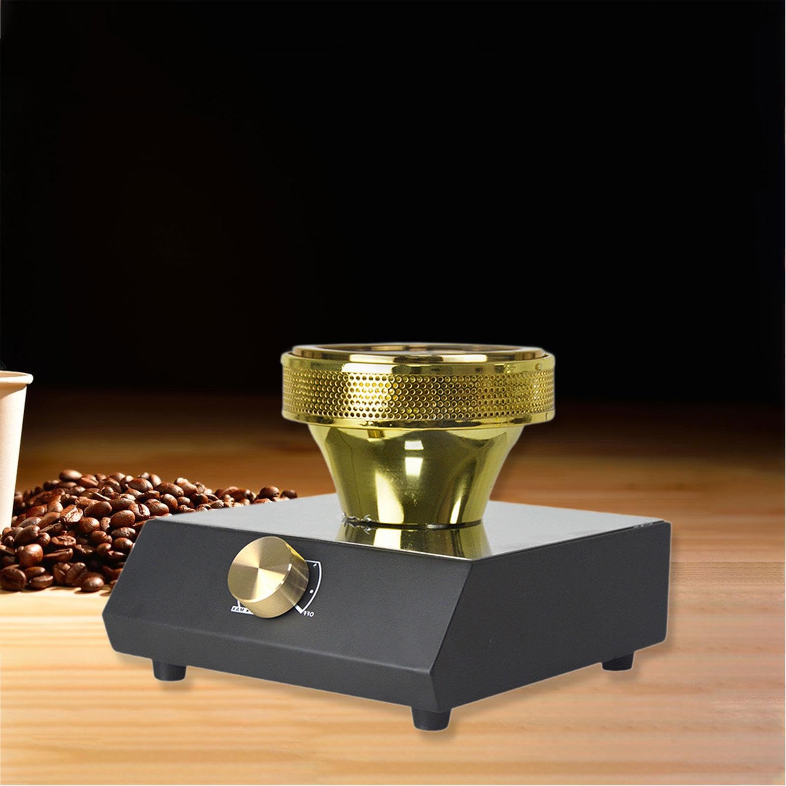 Generic Cafetera Eléctrica Sifón Calentador para Café Eléctrico Quemador Halógeno Máquina de Vacío Control Térmico Ajustable y Fácil Mantenimiento Adecuada