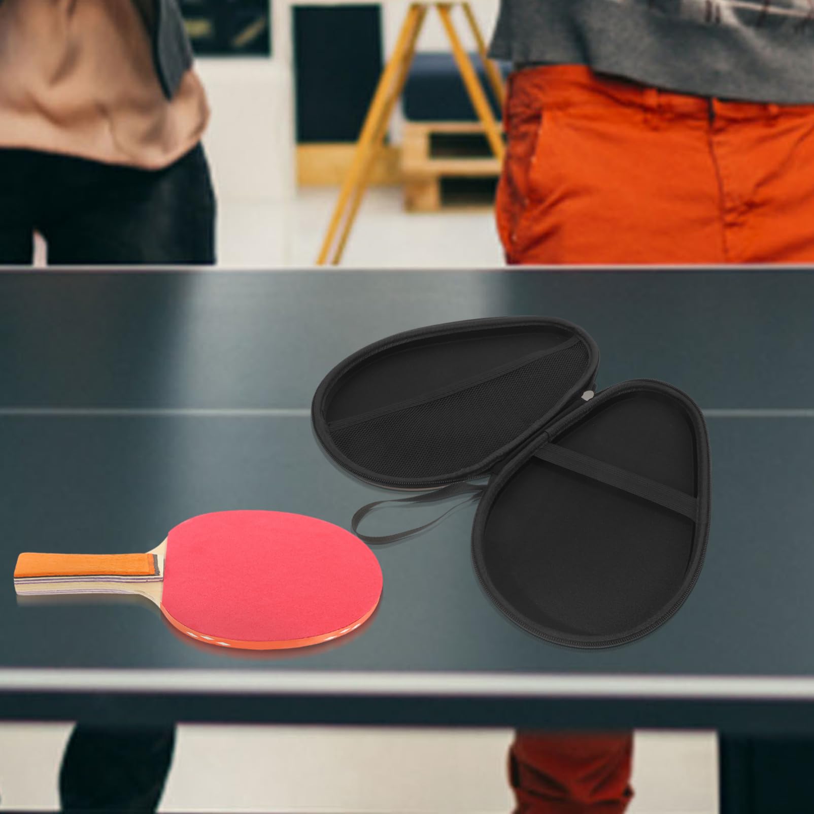 UPKOCH 2 per Racchette Pong Oxford Custodia Protettiva per Racchette e Palline Design Giocatori
