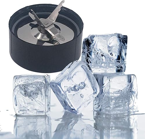 2 piezas de repuesto para afeitadora de hielo con junta adicional para batidora Magic Bala, mezcladora, exprimidora, procesador de alimentos (modelo