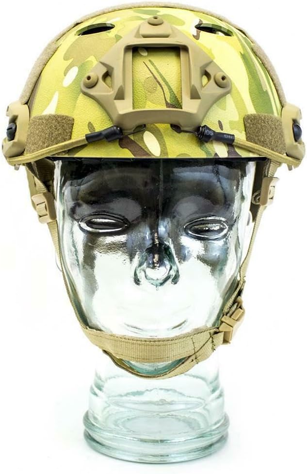 FAST Railed Helmet; Multicam