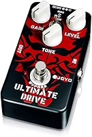 Vista 19 de JOYO Pedal de distorsión de alta ganancia de AC/DC Crunch a Heavy Metal con ecualizador de rango completo para efecto de guitarra eléctrica - Bypass