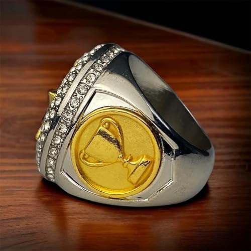 Miniatura 3 de Regalo del premio del anillo del trofeo del campeonato de cabra para el ganador del torneo o campeón de la liga más grande de todos los tiempos