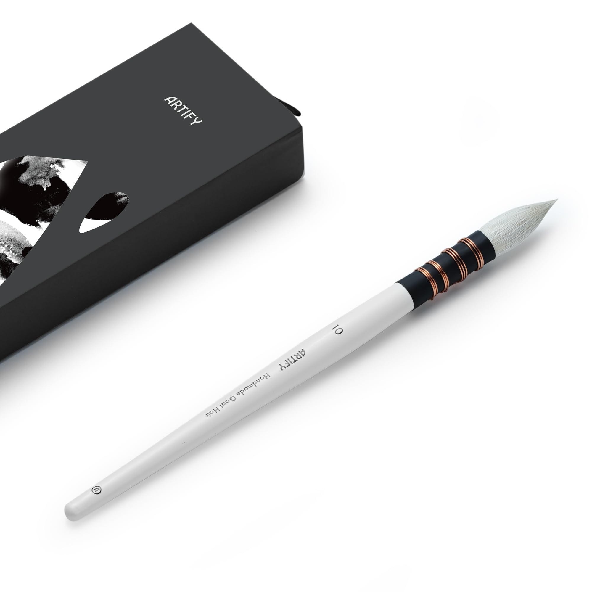 Grabie Professional Watercolor Paint Brushes, Mop Paintbrushes, 9 Pcs