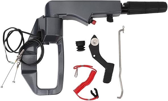 Steering Handle Assy 66T W0084 02 4D Aluminum Alloy Steering Tiller Arm Fit for E40X Outboard Engine