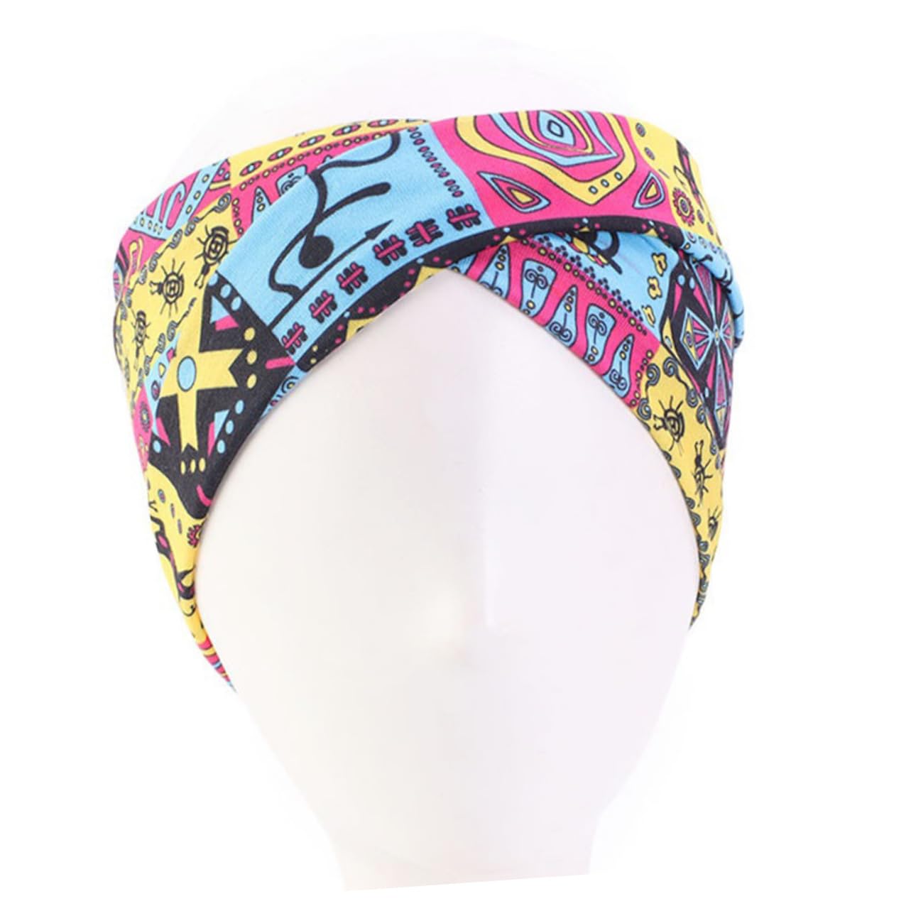 DOITOOL 12pièces Bandeaux Tressés Ethniques Pour Femmes Accessoires De Sport Confortables Et Élastiques Pour Événements Et Vie Quotidienne