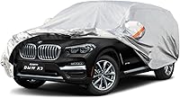 Vista 13 de Funda para SUV de 6 capas con ajuste personalizado para BMW X1 (2010-2025) Impermeable para todo tipo de clima, protección resistente