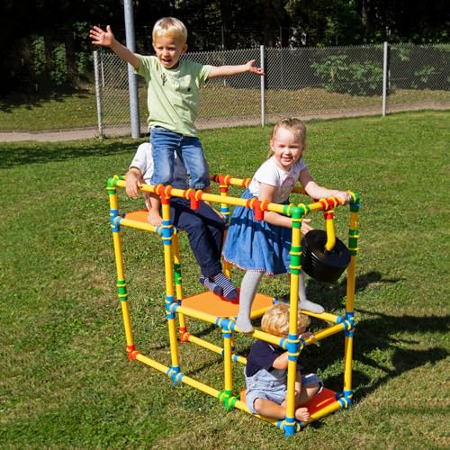 TubeRoo Crazy Tubes! Klettergerüst Indoor Outdoor Kinder Kletterpyramide...