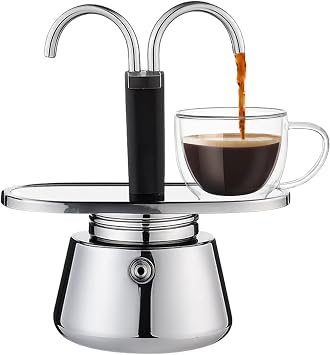 Mocha Pots Stainless Steel Cafe Kettle