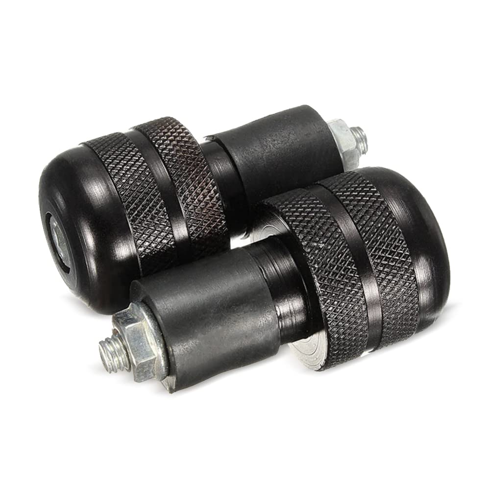 Embouts/Masse de Guidon Tourtecs LE6 Compatible avec Moto Guidon Universel Noir