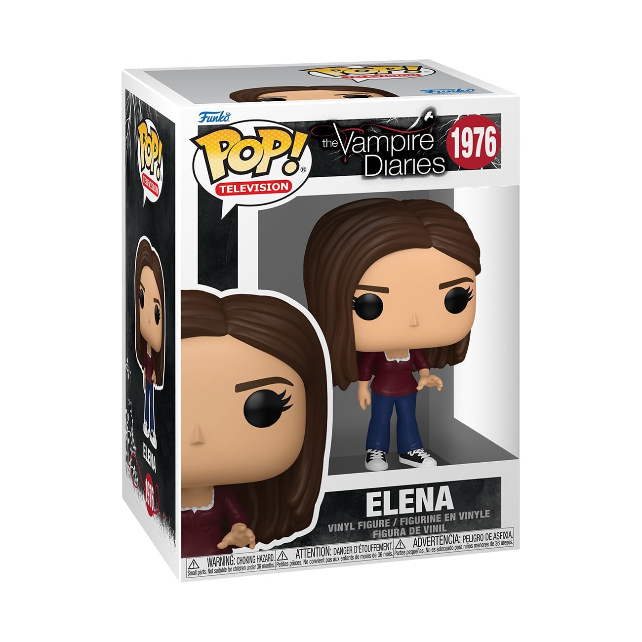 Funko Pop! TV: The Vampire Diaries – Elena – 1 in 6 Chance of Rare Chase - Les Beatles, Paul McCartney, John Lennon, RIngo Starr, George Harrison Funko Pop! TV: The Vampire Diaries - Elena - 1 in 6 Chance of Rare Chase
