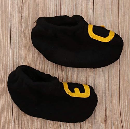 Miniatura 5 de LOTUCY Unisex para bebé 4 piezas cálido para Navidad Papá Noel forro polar abrigo pantalones sombrero zapatos ropa de Año Nuevo