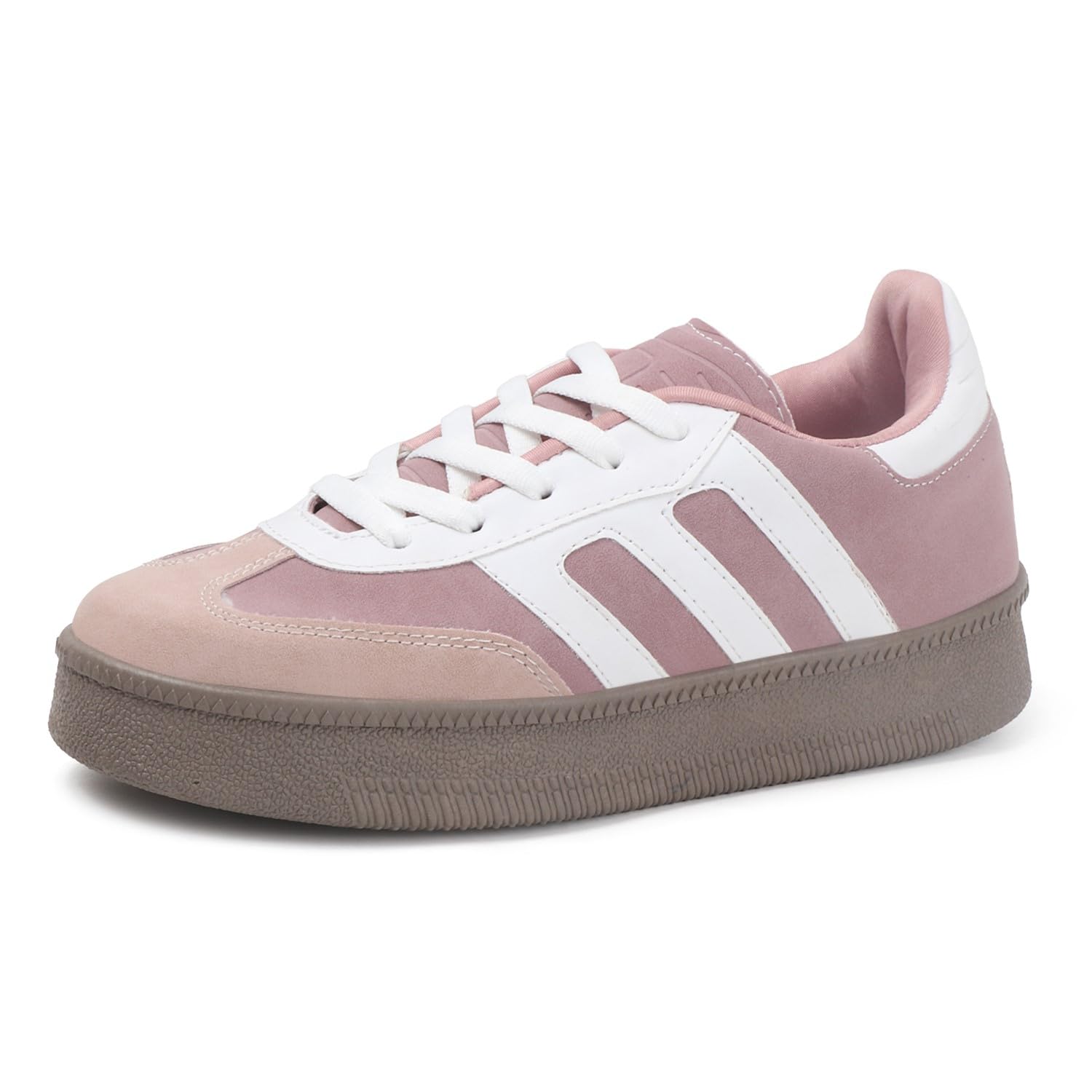 lensbury Women Sneaker | Cushioned Insole for Comfort | Stylish Lace-Up Design | Lightweigh & Perfect for Casual Outfit for Girls LBCNV7030-picture-21